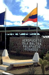 Baltra Galapagos islands travel information - travel guide. Cruises, scuba diving accommodation